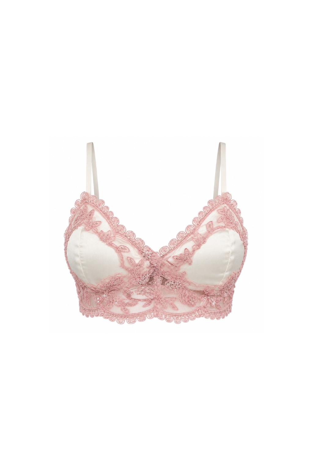 Fleur de Rosé Bralette Top