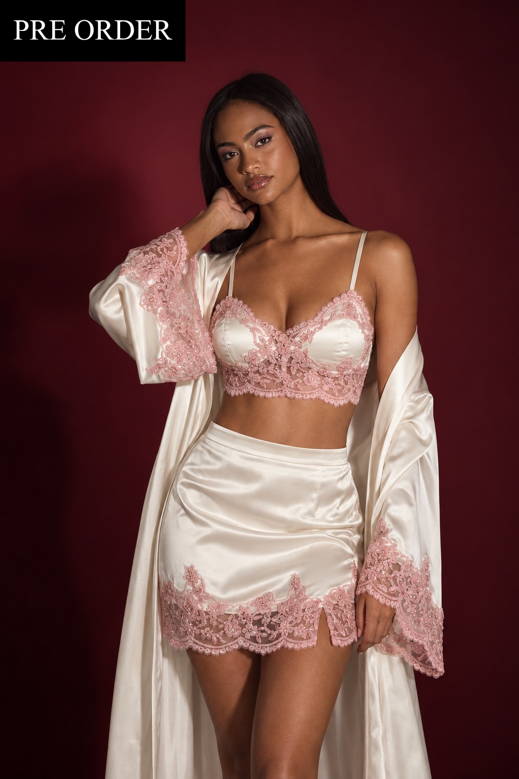 Fleur de Rosé Bralette Top