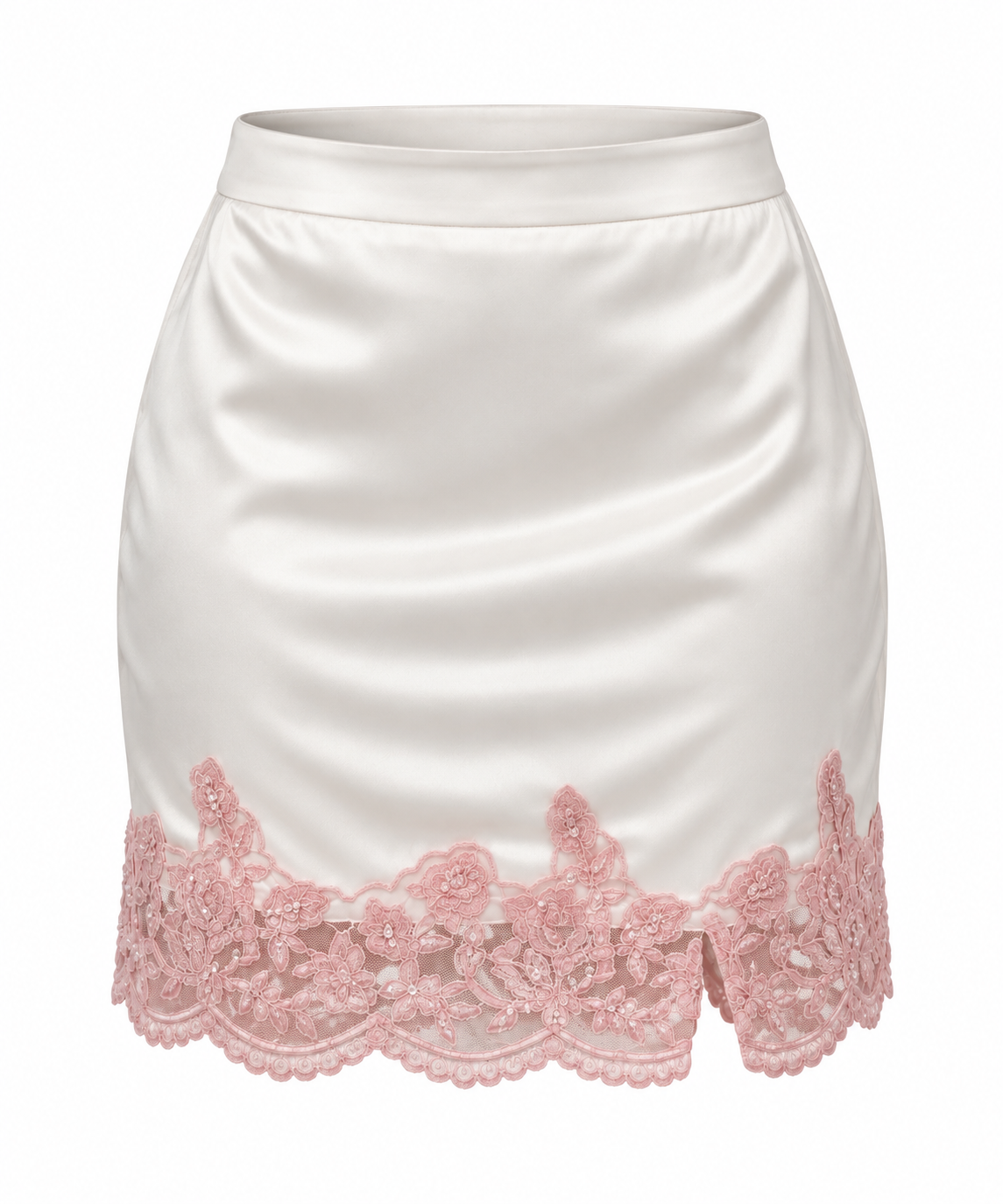 Fleur de Rosé Slip Skirt